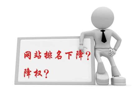 網(wǎng)站降權(quán)被K,排名下降了我們該如何應(yīng)對?